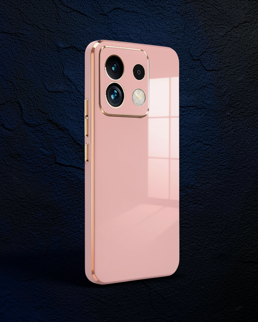Xiaomi Poco M6 Pro 4g Kılıf Volet Silikon - Pembe