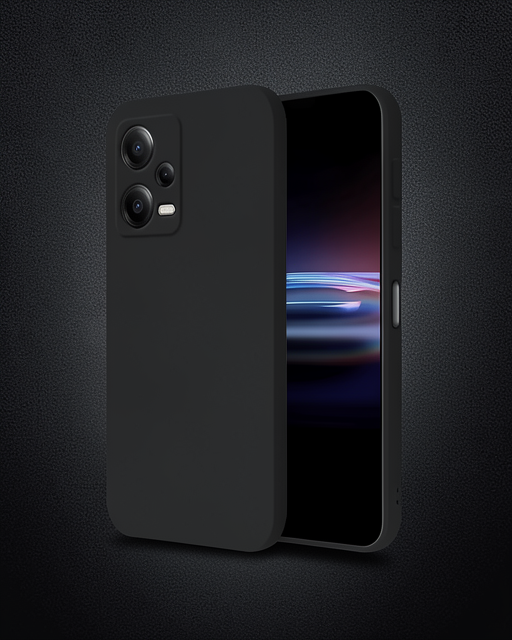 Xiaomi Poco X5 5g Kılıf First Silikon - Siyah