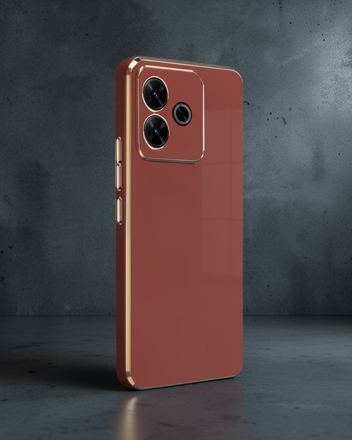 Xiaomi Redmi 13 4g Kılıf Volet Silikon - Kırmızı