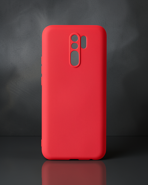 Xiaomi Redmi 9 Kılıf Nano İçi Kadife Silikon - Lila