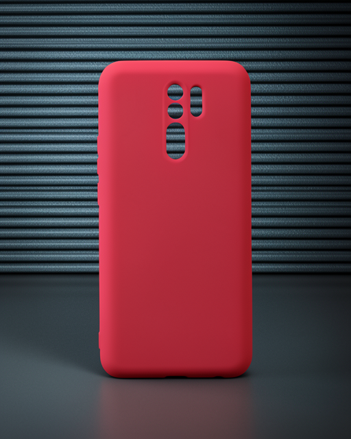 Xiaomi Redmi 9 Kılıf Nano İçi Kadife Silikon - Sarı