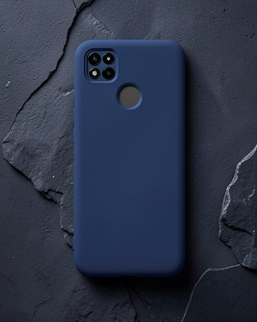 Xiaomi Redmi 9c Kılıf Nano İçi Kadife Silikon - Lacivert