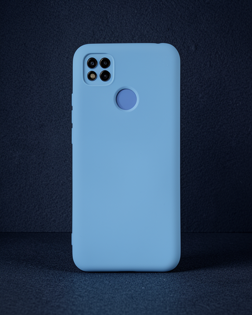 Xiaomi Redmi 9c Kılıf Nano İçi Kadife Silikon - Mavi