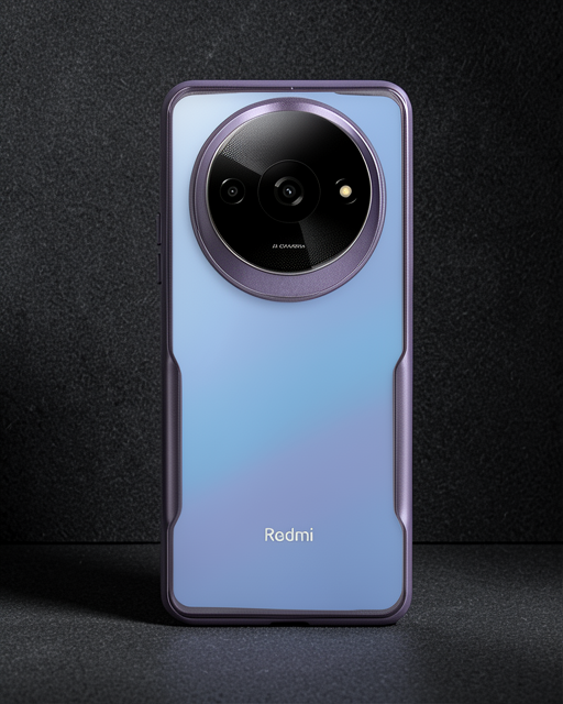 Xiaomi Redmi A3 4g Kılıf Boyi Silikon Kapak - Derin Mor
