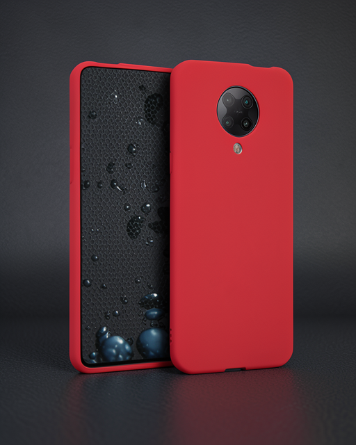 Xiaomi Redmi K30 Pro Kılıf Nano İçi Kadife Silikon - Sarı