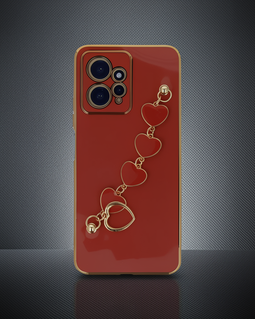 Xiaomi Redmi Note 12 4g Kılıf Esila Silikon - Kırmızı