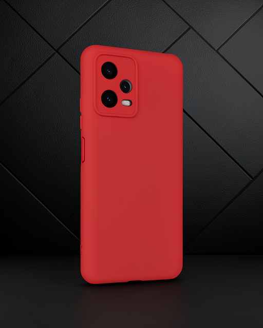 Xiaomi Redmi Note 12 5g Kılıf Nano İçi Kadife Silikon - Sarı