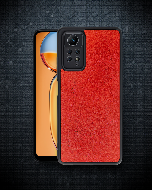 Xiaomi Redmi Note 12 Pro 4g Kılıf Aras Deri Kapak - Kırmızı