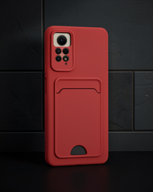 Xiaomi Redmi Note 12 Pro 4g Kılıf Kelvin Kartvizitli Silikon - Lila