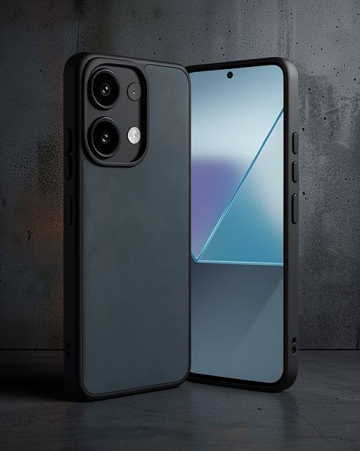 Xiaomi Redmi Note 13 4g Kılıf Aras Deri Kapak - Koyu Yeşil
