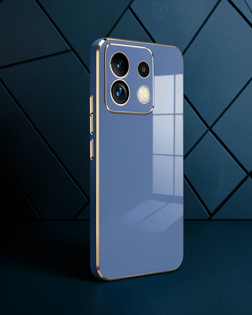 Xiaomi Redmi Note 13 4g Kılıf Volet Silikon - Mavi