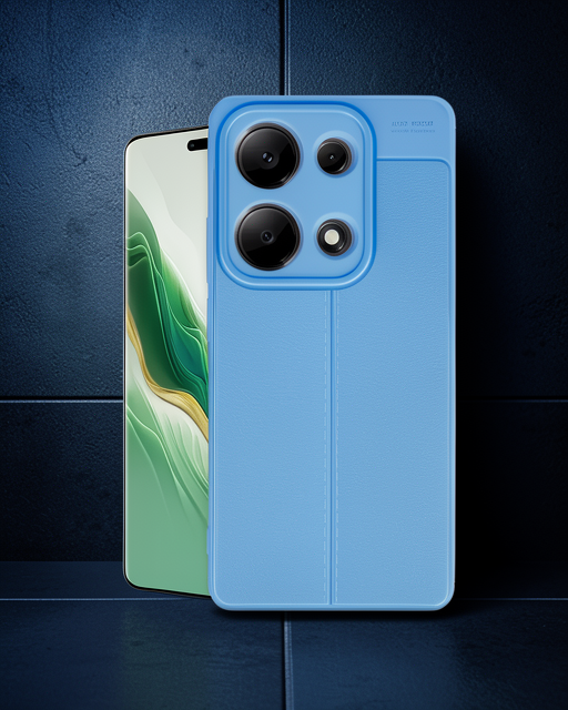 Xiaomi Redmi Note 13 Pro 4g Kılıf Auto Focus Kapak - Mavi