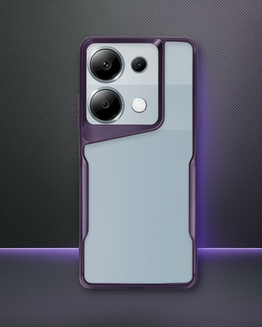 Xiaomi Redmi Note 13 Pro 4g Kılıf Boyi Silikon Kapak - Derin Mor