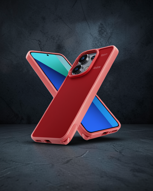 Xiaomi Redmi Note 13 Pro 4g Kılıf Elegant Kapak - Pudra