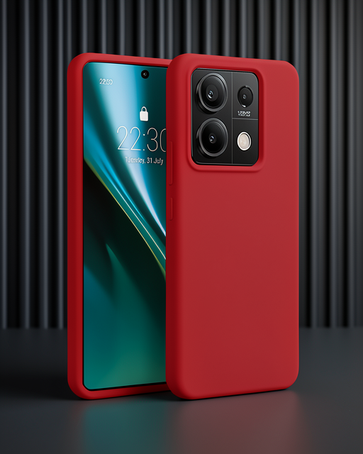 Xiaomi Redmi Note 13 Pro 4g Kılıf First Silikon - Koyu Yeşil