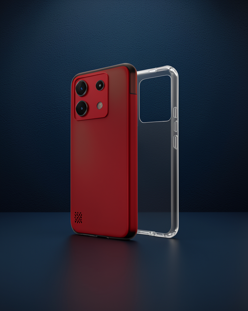 Xiaomi Redmi Note 13 Pro 4g Kılıf Lüx Şeffaf Silikon