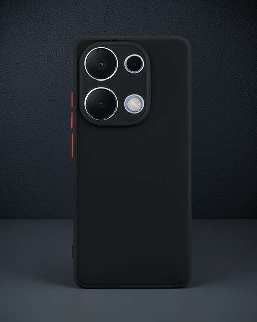 Xiaomi Redmi Note 13 Pro 4g Kılıf Montreal Silikon Kapak - Siyah