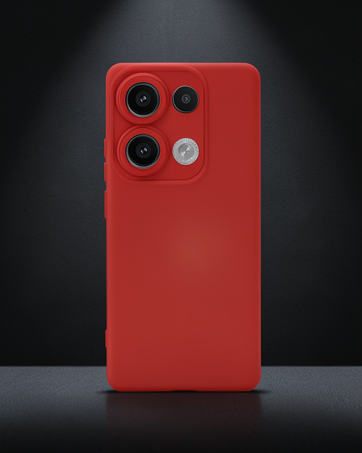 Xiaomi Redmi Note 13 Pro 4g Kılıf Nano İçi Kadife Silikon - Sarı
