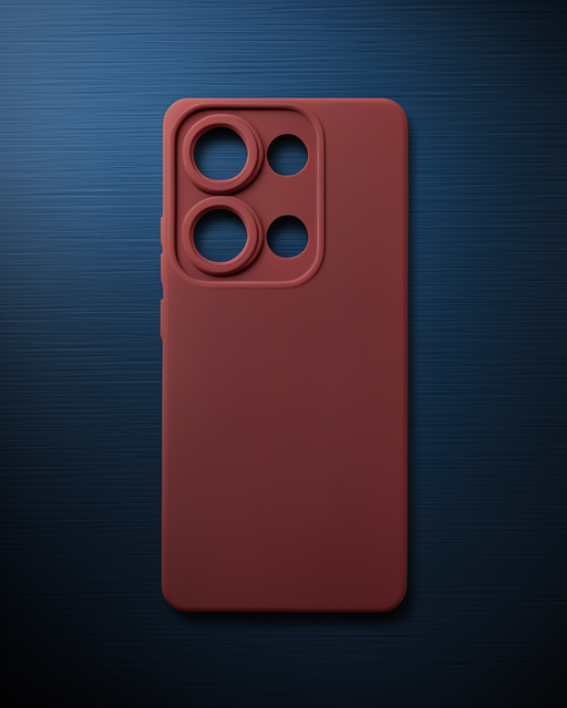 Xiaomi Redmi Note 13 Pro 4g Kılıf Nano İçi Kadife Silikon - Lila