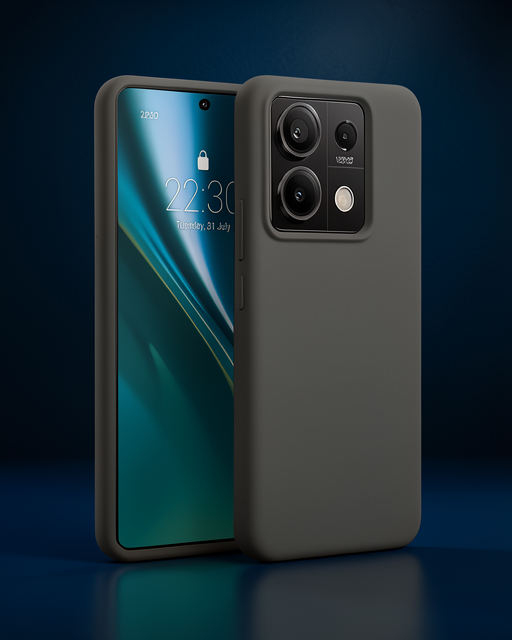 Xiaomi Redmi Note 13 Pro 5g Kılıf First Silikon - Koyu Yeşil