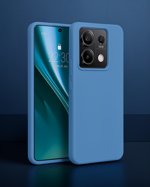 Xiaomi Redmi Note 13 Pro 5g Kılıf First Silikon - Mavi