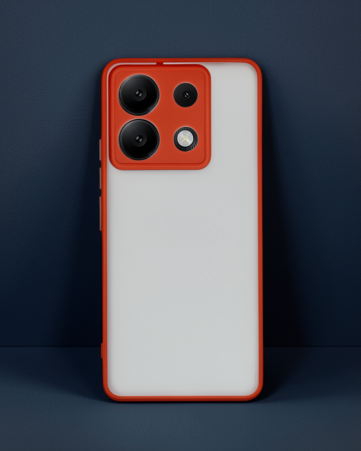 Xiaomi Redmi Note 13 Pro 5g Kılıf Montreal Silikon Kapak - Kırmızı