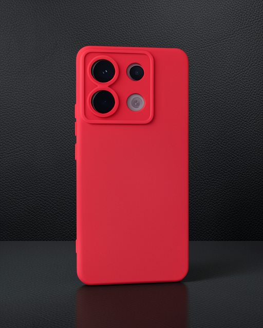 Xiaomi Redmi Note 13 Pro 5g Kılıf Nano İçi Kadife Silikon - Pudra