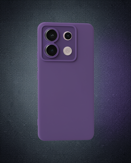 Xiaomi Redmi Note 13 Pro 5g Kılıf Nano İçi Kadife Silikon - Mor