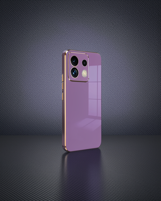 Xiaomi Redmi Note 13 Pro 5g Kılıf Volet Silikon - Mor