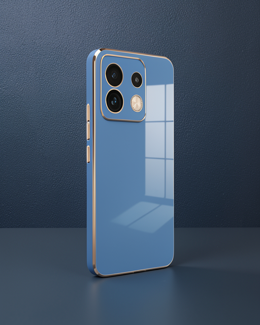 Xiaomi Redmi Note 13 Pro 5g Kılıf Volet Silikon - Mavi