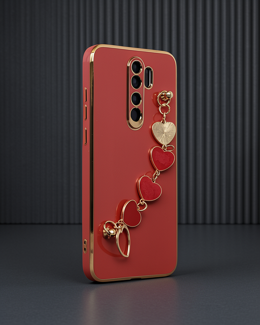 Xiaomi Redmi Note 8 Pro Kılıf Esila Silikon - Kırmızı
