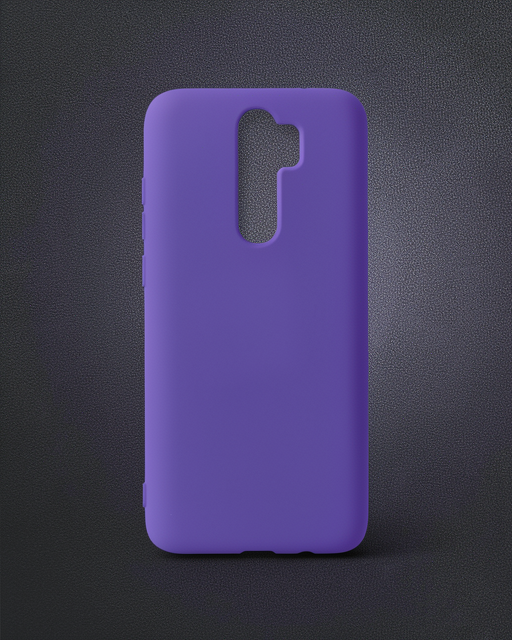 Xiaomi Redmi Note 8 Pro Kılıf Nano İçi Kadife Silikon - Mor