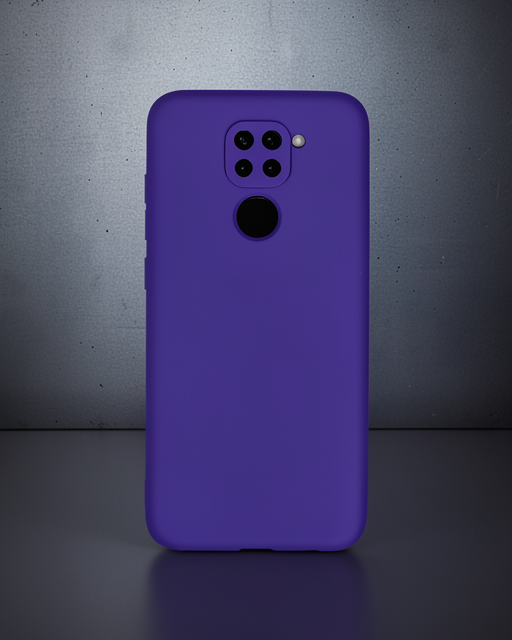 Xiaomi Redmi Note 9 Kılıf Nano İçi Kadife Silikon - Mor