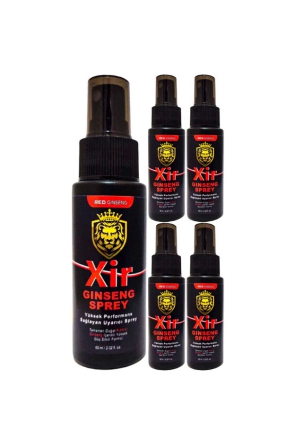 Xir  60 ml Erkeğe Özel Karışım 5 Adet 3xeffect Sprey