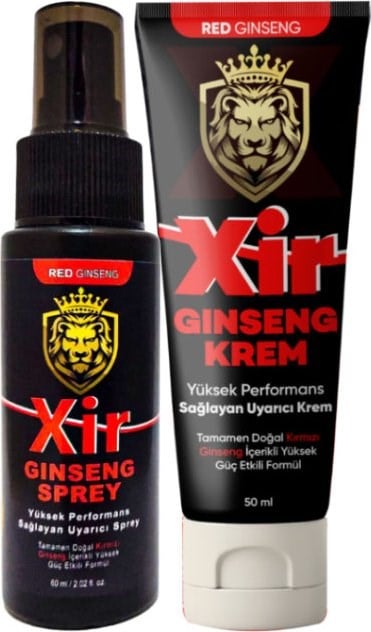 Xir 60 ml Delayspray + Xir 50 ml Krem : Erkeğe Zaman Geci.ktirici Set