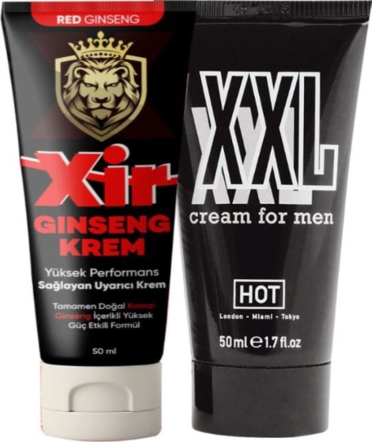 Xir Delaycream 50 ml + Hotxxl Cream 50 ml Erkeğe Özel Set