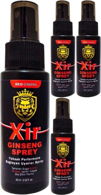 Xir Delayspray 4 Adet Erkeğe Geciktiricisprey 60ML