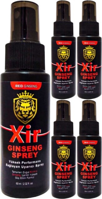 Xir Delayspray 5 Adet Erkeğe Geciktiricisprey 60ML