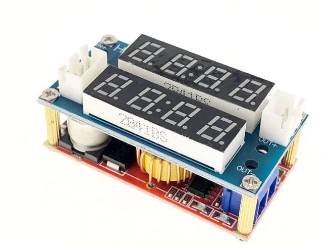 XL4015 5A DC/DC Çift Ekranlı Voltaj Düşürücü