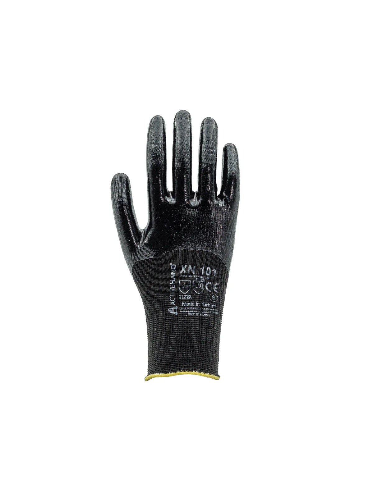 XN 101 SY/SY NO:9 3/4 Nitril Kaplı Polyester Eldiven