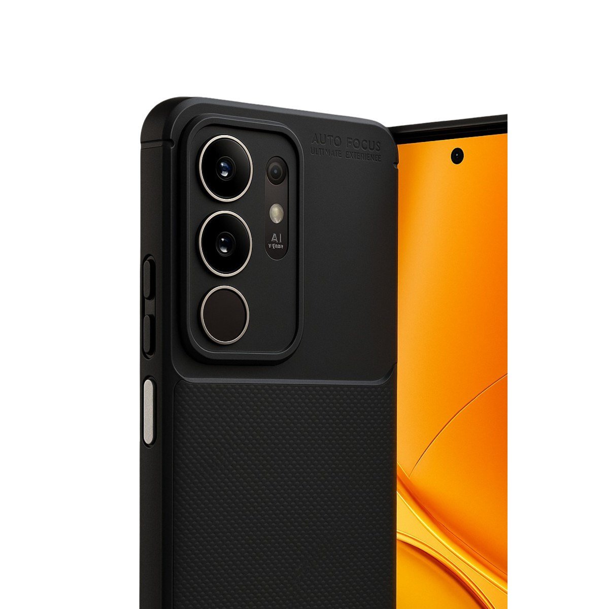 Y29 4G Auto Focus Karbon Kapak - Siyah