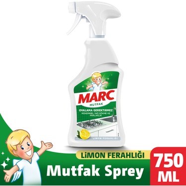 Yağ Çözücü Mutfak Temizleyici 750 ml Limon Ferahlığı