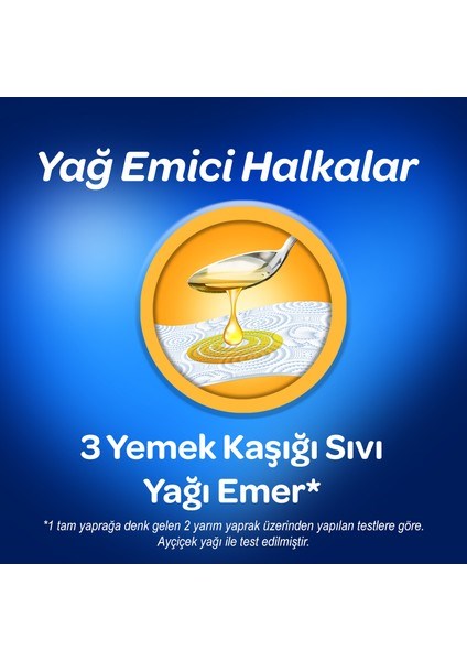 Yağ Emici ve Dayanıklı Mutfak Kağıt Havlu 1 Rulo