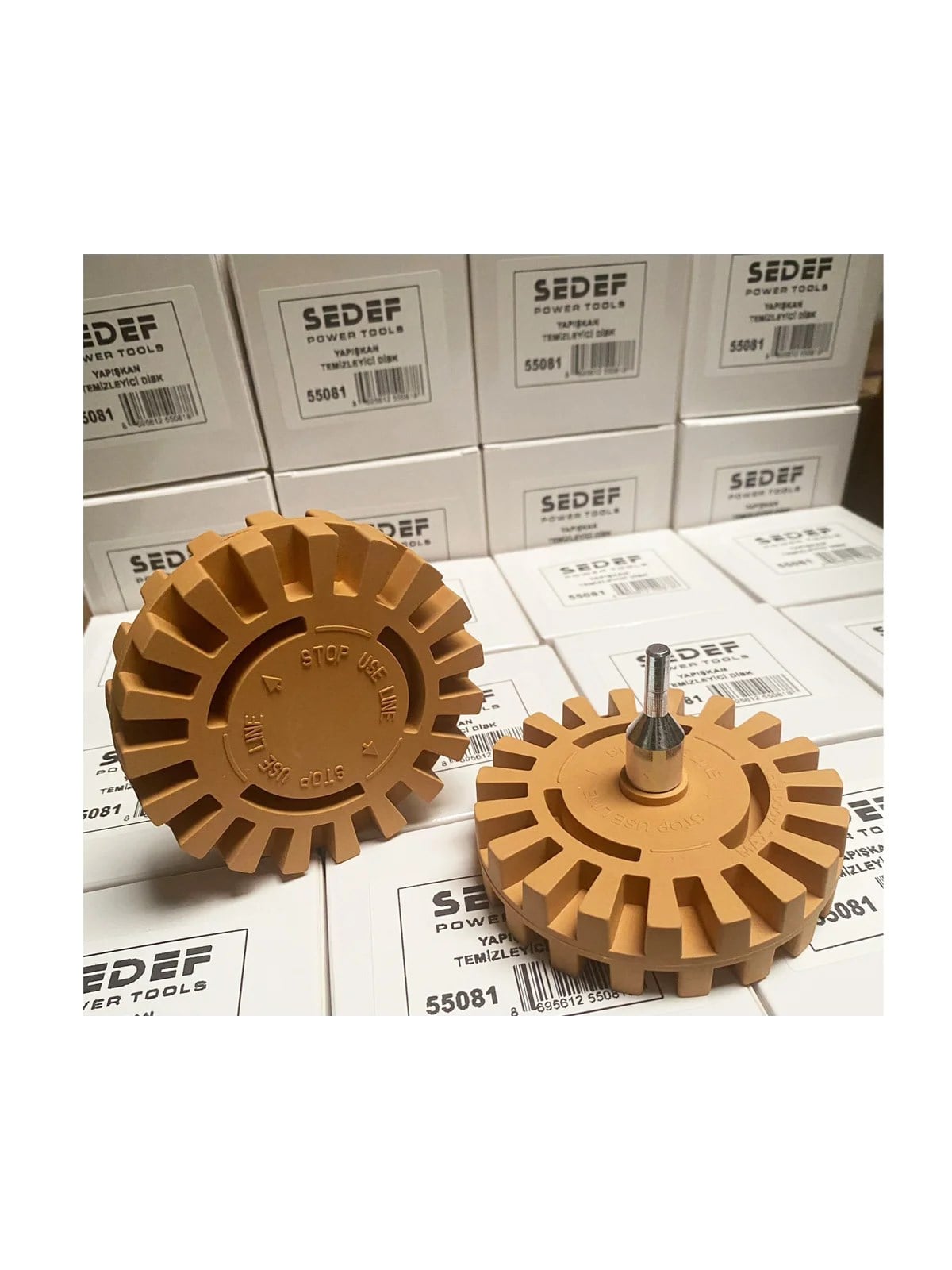 Yapışkan Temizleyici Disk 55081 Etiket Sökücü