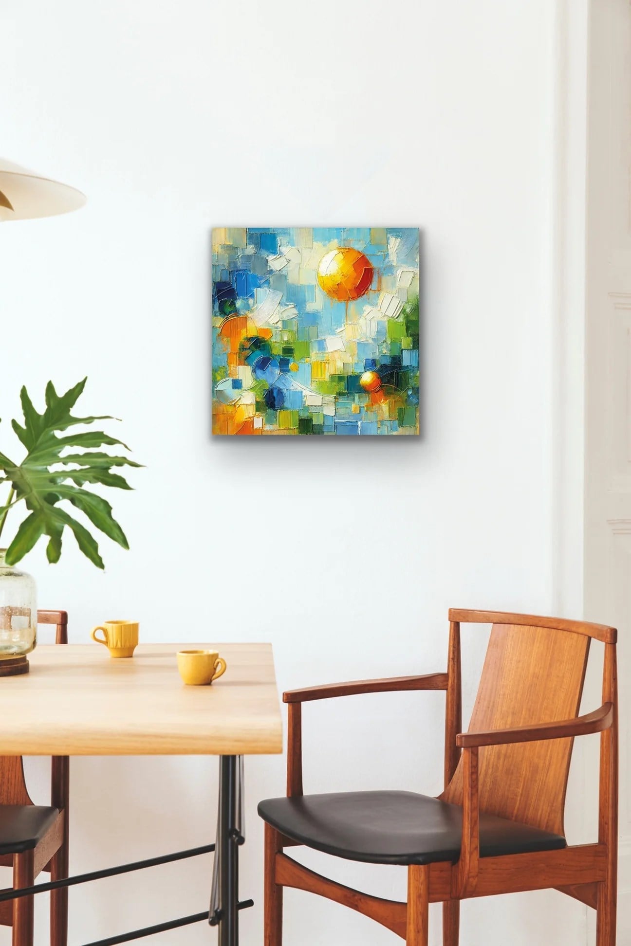 Yaz Mevsimi Kanvas Tablo 60x60cm
