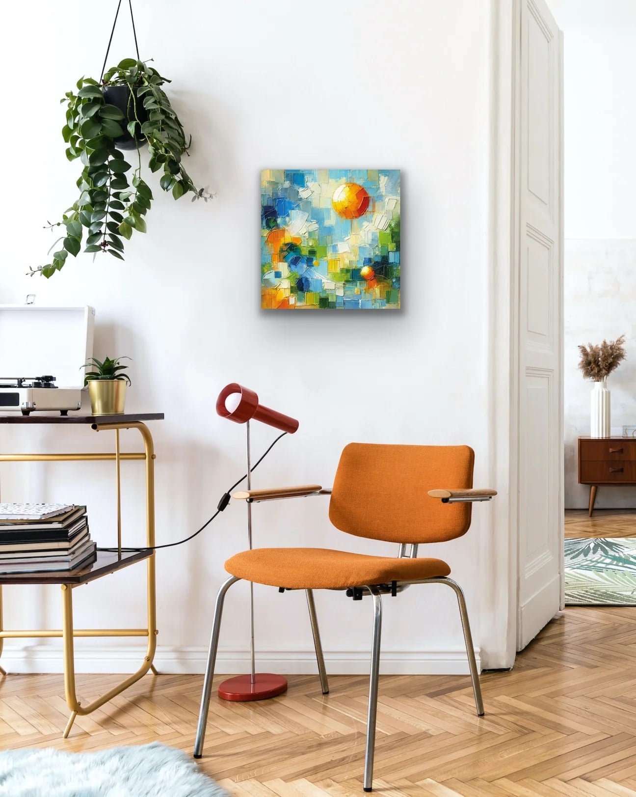 Yaz Mevsimi Kanvas Tablo 60x60cm