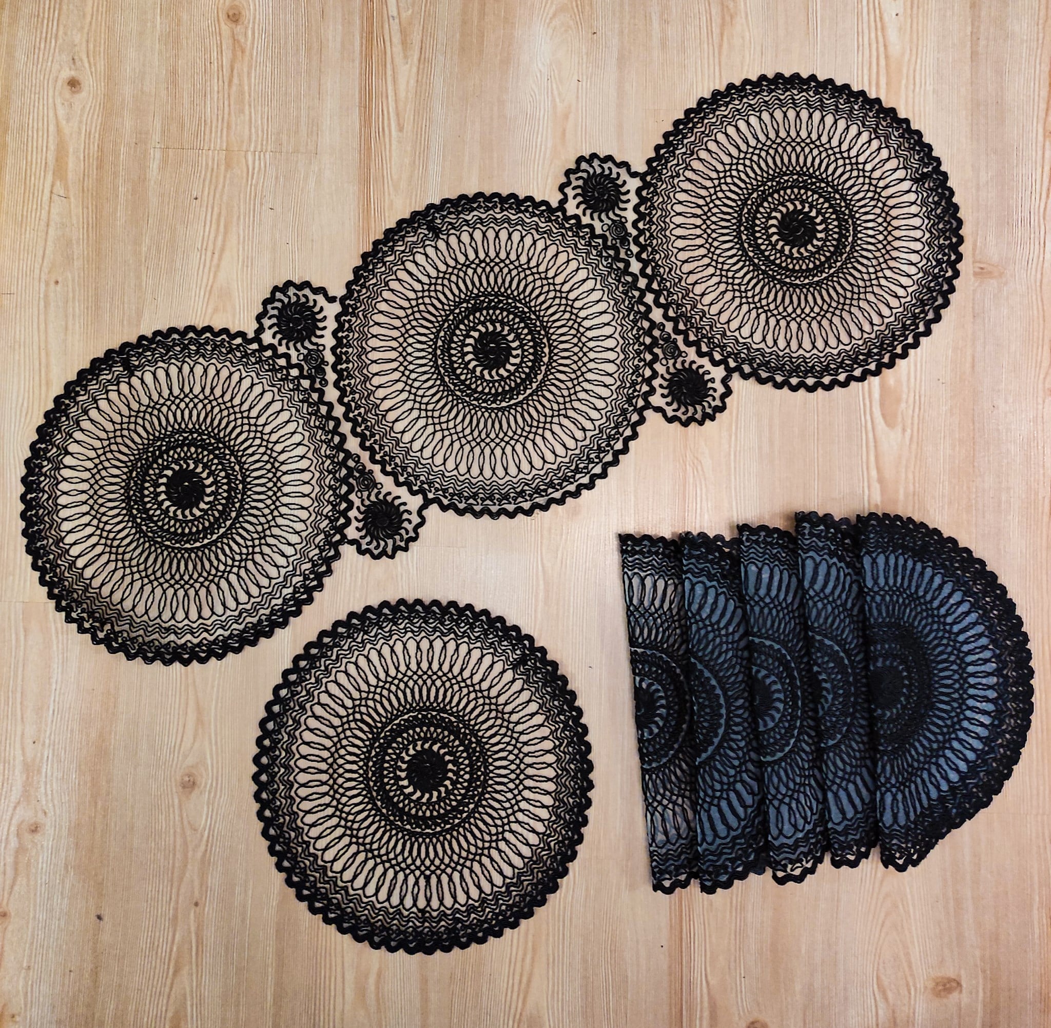 Yemek Masası Örtüsü Runner ve Supla - 1 Runner-6 Supla