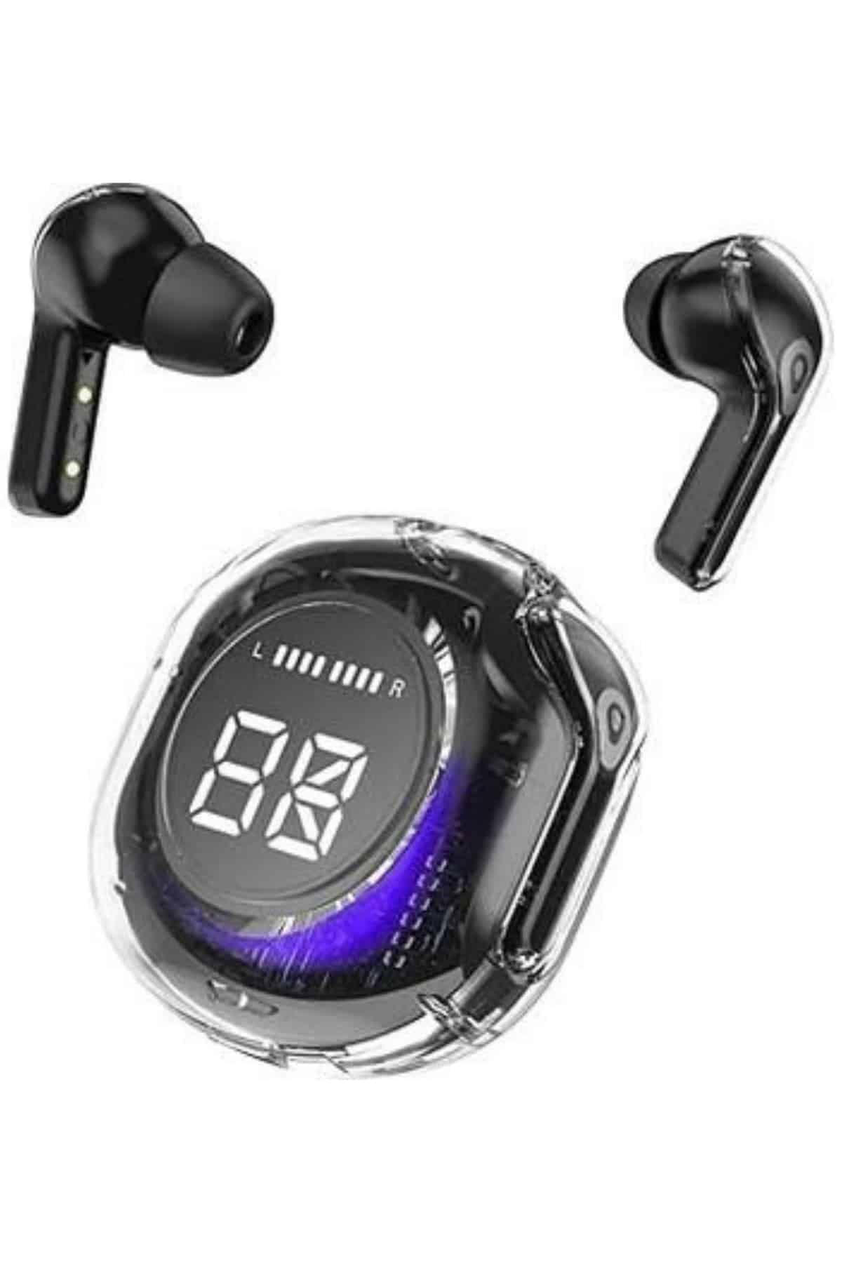 Yeni Nesil Bluetooth Kulaklık Dijital Göstergeli  Dokunmatik 5.3 Kablosuz