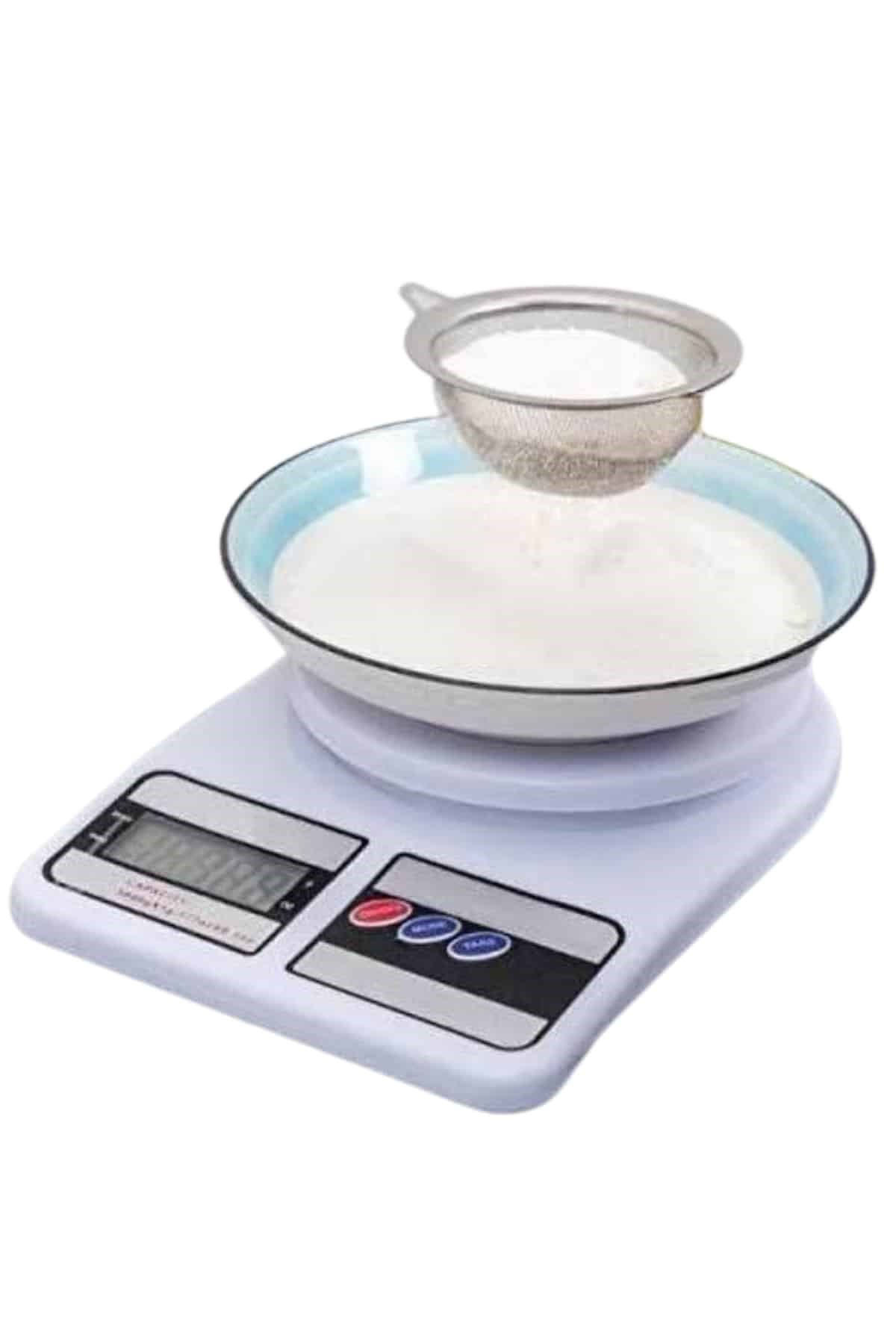 Yeni Nesil Taşınabilir Dijital Hassas Mutfak Tartısı Mutfak Terazisi Hassas Ölçüm 10 Kg