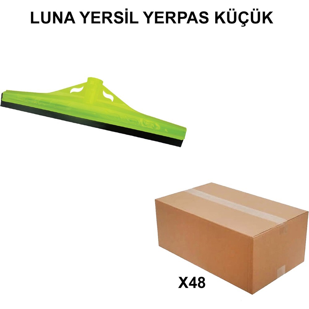 Yerpas Küçük 48 Adet Luna Yersil Fırça